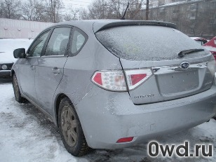 Битый автомобиль Subaru Impreza