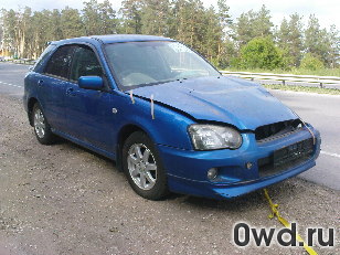 Битый автомобиль Subaru Impreza Wagon