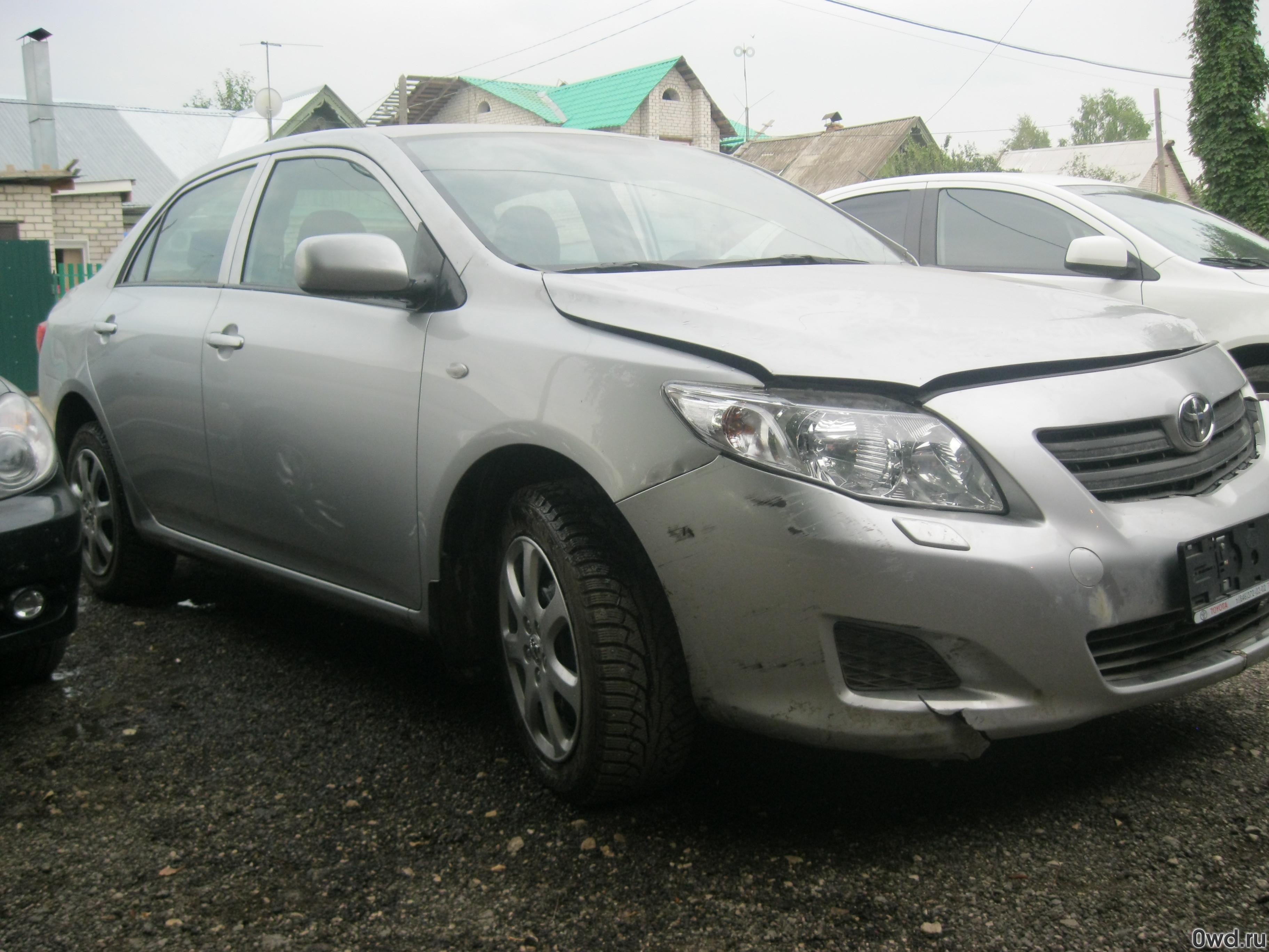 Битый автомобиль Toyota Corolla (2008) в Самаре