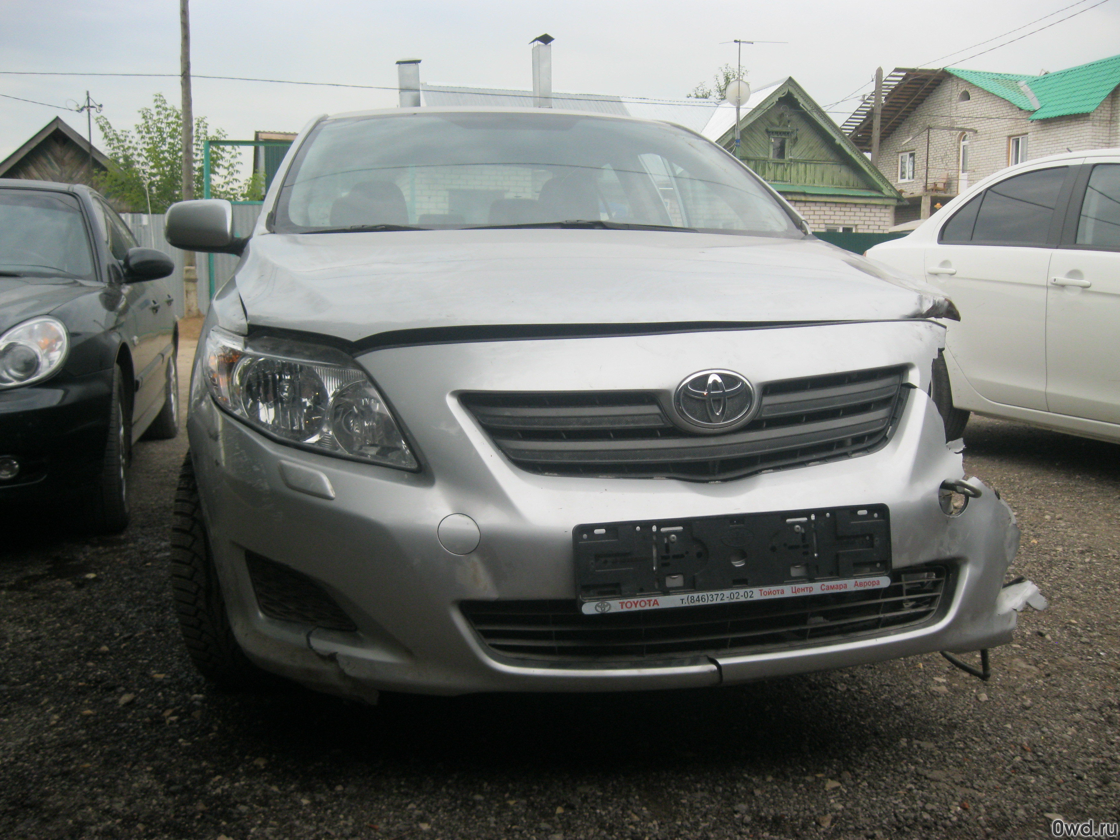 Битый автомобиль Toyota Corolla (2008) в Самаре